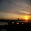 Sonnenaufgang (100_1021.JPG) Riga Lettland Baltikum